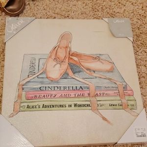 Princess ballerina art on canvas